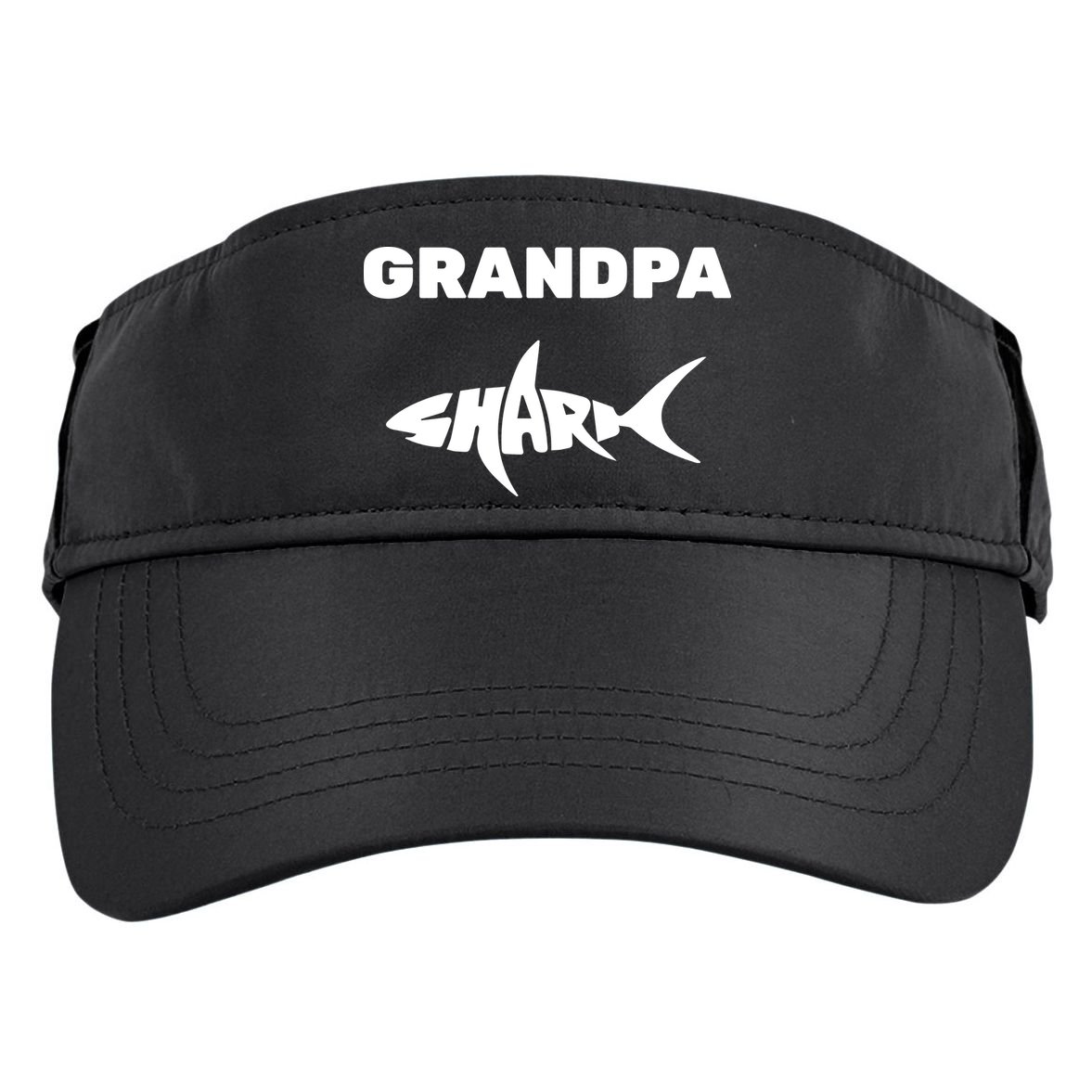 Grandpa Shark Adult Drive Performance Visor