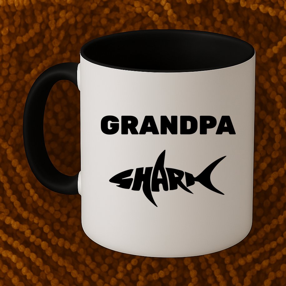 Grandpa Shark Mug