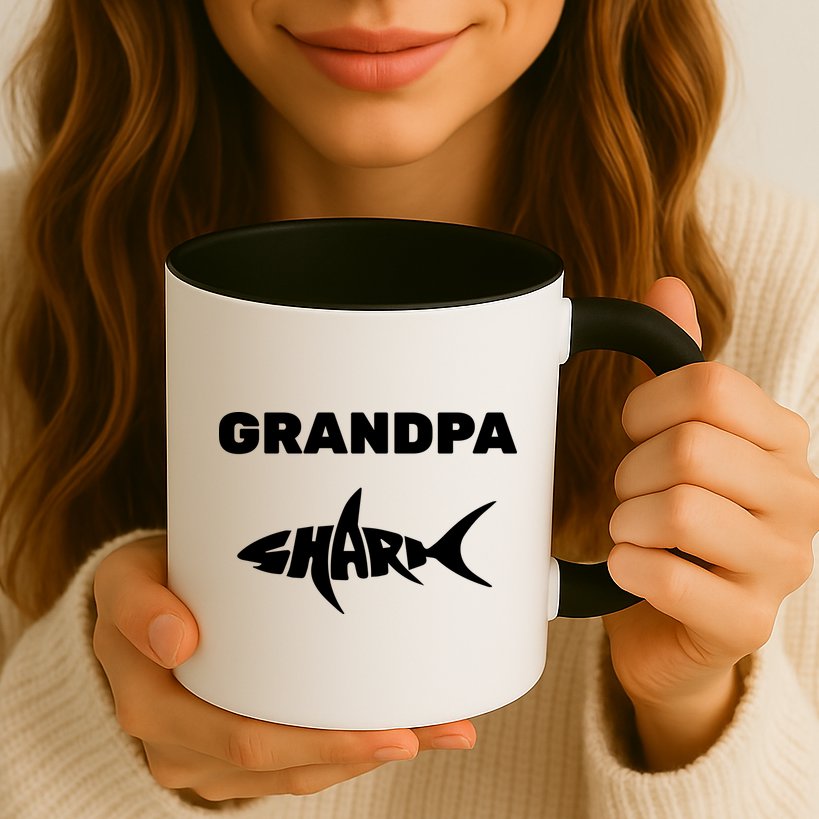 Grandpa Shark Mug