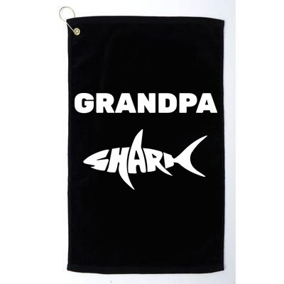 Grandpa Shark Golf Towel