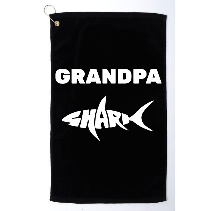 Grandpa Shark Golf Towel
