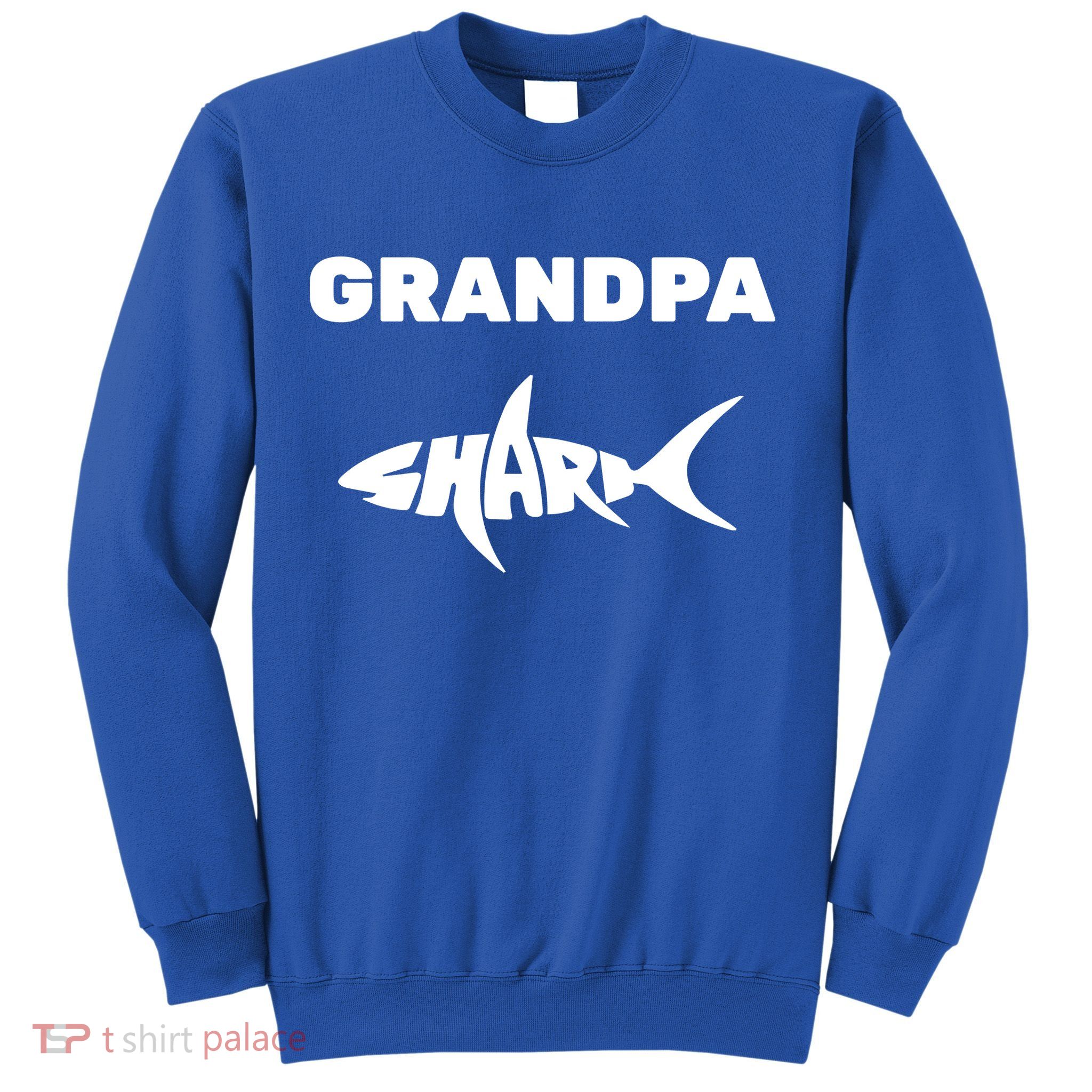 Grandpa Shark Sweatshirt