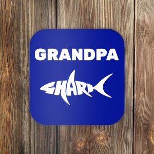 Grandpa Shark Coaster