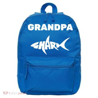 Grandpa Shark 16 in Basic Backpack