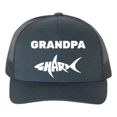 Grandpa Shark Yupoong Adult 5-Panel Trucker Hat