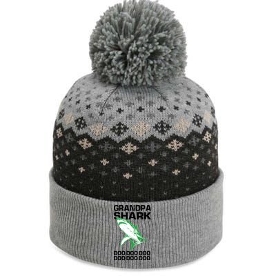 Grandpa Shark Doo The Baniff Cuffed Pom Beanie