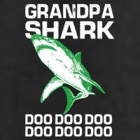 Grandpa Shark Doo Cool Comfort Performance Bucket Hat