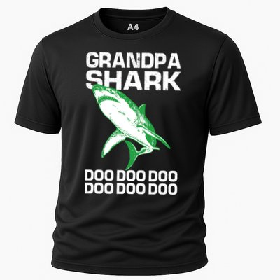 Grandpa Shark Doo Performance Shirt