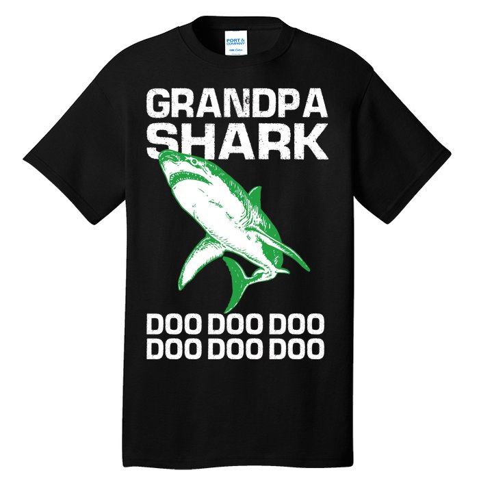 Grandpa Shark Doo Tall T-Shirt