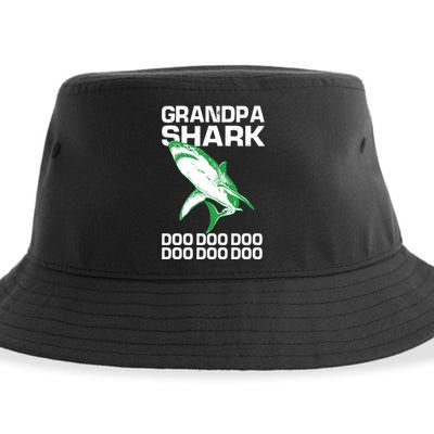 Grandpa Shark Doo Sustainable Bucket Hat