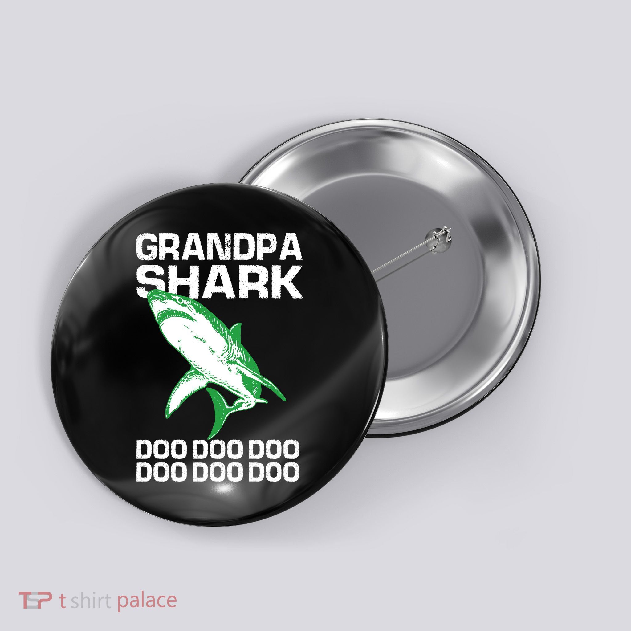 Grandpa Shark Doo Button