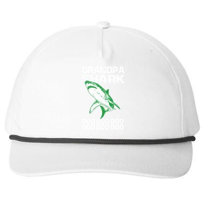 Grandpa Shark Doo Snapback Five-Panel Rope Hat