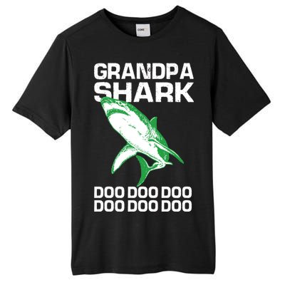 Grandpa Shark Doo Tall Fusion ChromaSoft Performance T-Shirt