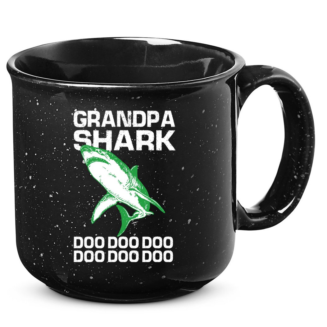 Grandpa Shark Doo 15oz Campfire Ceramic Mug