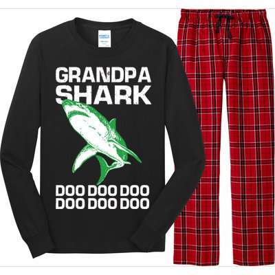 Grandpa Shark Doo Long Sleeve Pajama Set