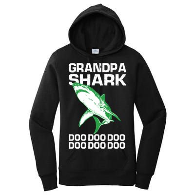 Grandpa Shark Doo Women's Pullover Hoodie