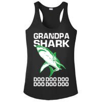 Grandpa Shark Doo Ladies PosiCharge Competitor Racerback Tank