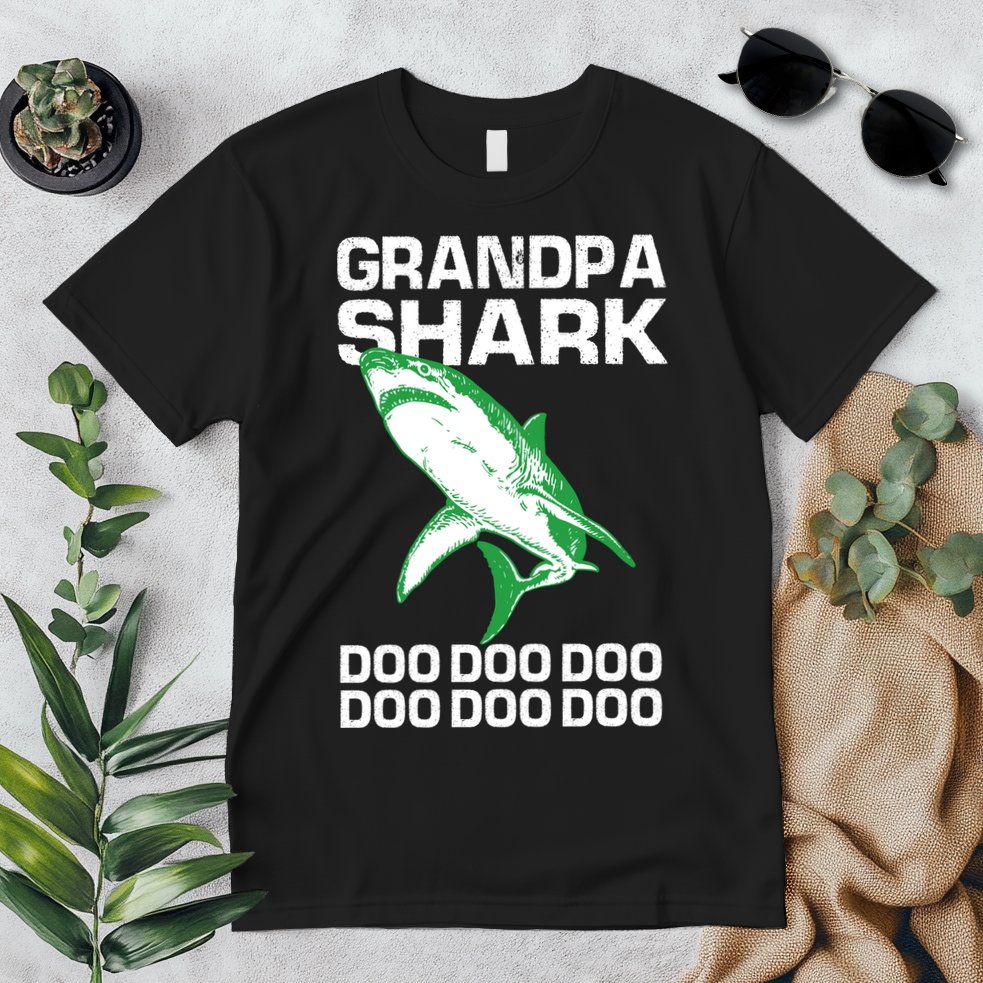 Grandpa Shark Doo Premium T-Shirt