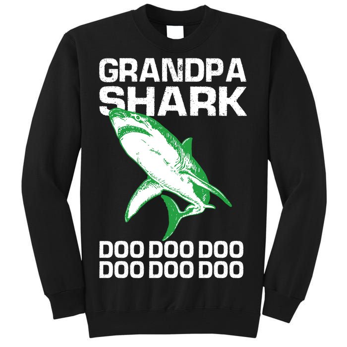 Grandpa Shark Doo Tall Sweatshirt