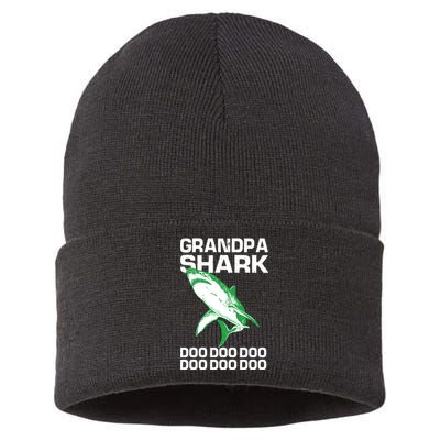 Grandpa Shark Doo Sustainable Knit Beanie