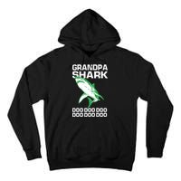 Grandpa Shark Doo Tall Hoodie