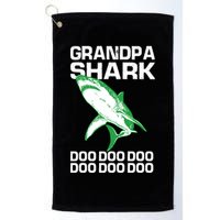 Grandpa Shark Doo Golf Towel