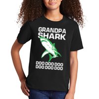 Grandpa Shark Doo Kids T-Shirt