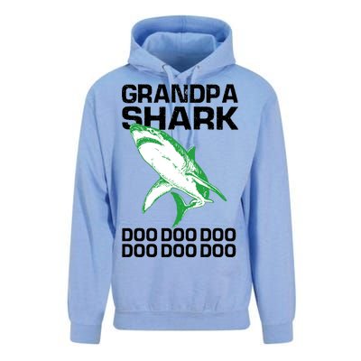 Grandpa Shark Doo Unisex Surf Hoodie