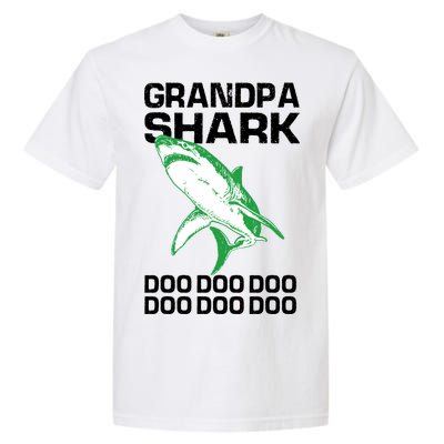 Grandpa Shark Doo Garment-Dyed Heavyweight T-Shirt