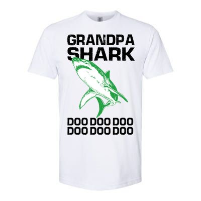 Grandpa Shark Doo Softstyle CVC T-Shirt