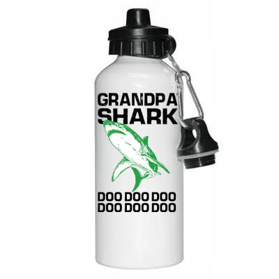 Grandpa Shark Doo Aluminum Water Bottle