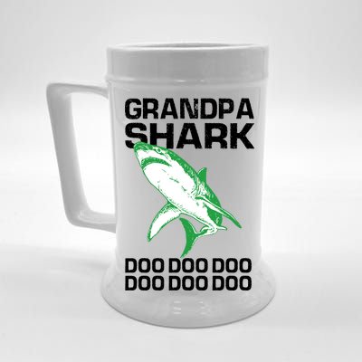 Grandpa Shark Doo Beer Stein