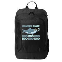 Grandpa Shark Doo Doo Doo City Backpack