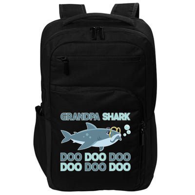 Grandpa Shark Doo Doo Doo Impact Tech Backpack
