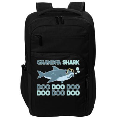 Grandpa Shark Doo Doo Doo Impact Tech Backpack