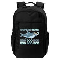 Grandpa Shark Doo Doo Doo Backpack