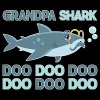 Grandpa Shark Doo Doo Doo Backpack