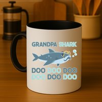 Grandpa Shark Doo Doo Doo Mug