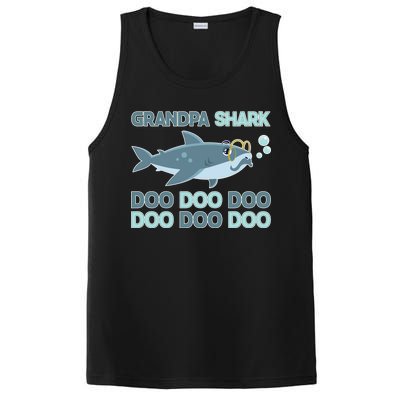 Grandpa Shark Doo Doo Doo PosiCharge Competitor Tank