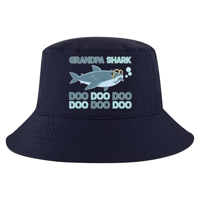 Grandpa Shark Doo Doo Doo Cool Comfort Performance Bucket Hat