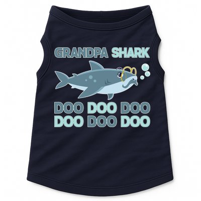 Grandpa Shark Doo Doo Doo Doggie Tank
