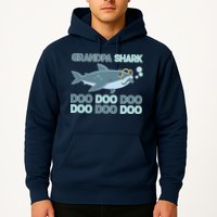 Grandpa Shark Doo Doo Doo Hoodie