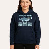 Grandpa Shark Doo Doo Doo Hoodie