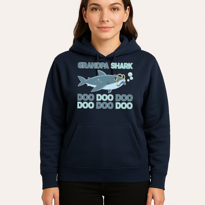 Grandpa Shark Doo Doo Doo Hoodie
