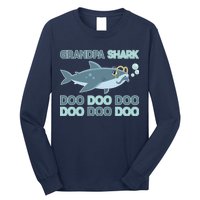 Grandpa Shark Doo Doo Doo Long Sleeve Shirt