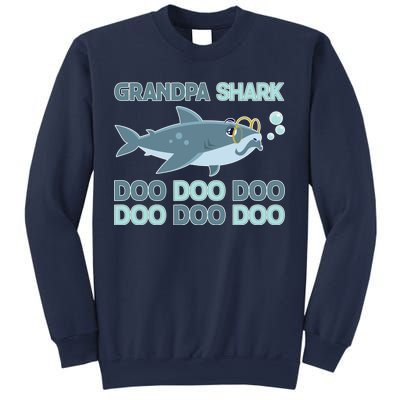 Grandpa Shark Doo Doo Doo Sweatshirt