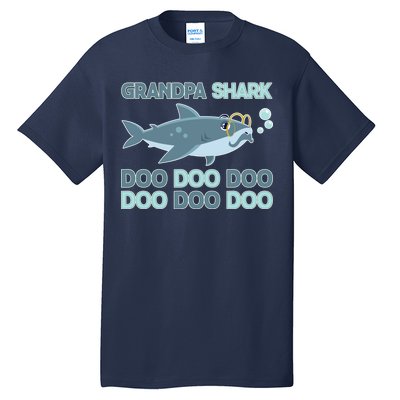 Grandpa Shark Doo Doo Doo Tall T-Shirt