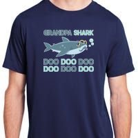 Grandpa Shark Doo Doo Doo Adult ChromaSoft Performance T-Shirt