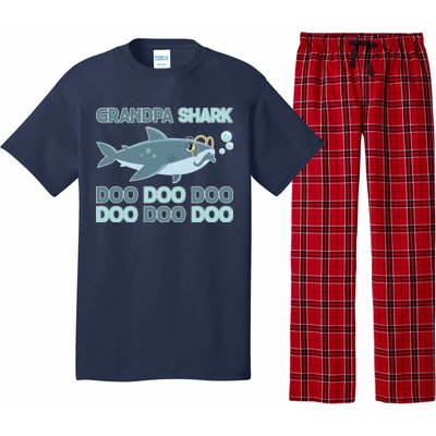 Grandpa Shark Doo Doo Doo Pajama Set