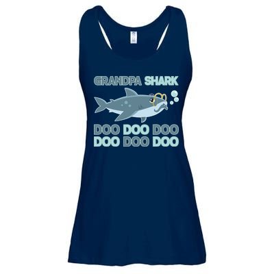 Grandpa Shark Doo Doo Doo Ladies Essential Flowy Tank